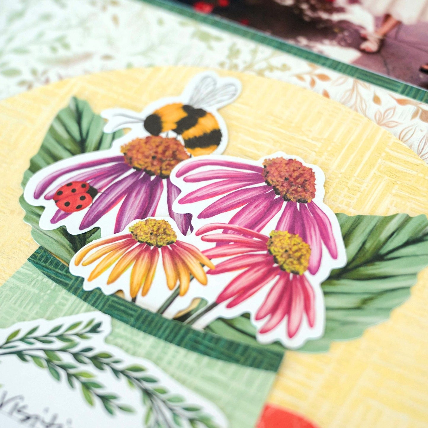 Creative Memories Painted Garden Embellishments