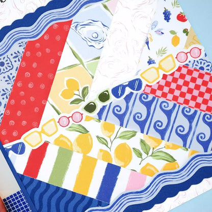 Creative Memories Relax Into Summer Paper Pack (12/pk)