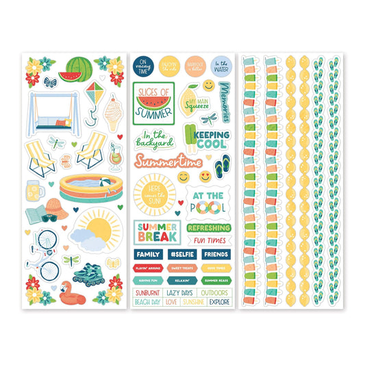 Creative Memories Summer Break Stickers (3/pk)Pink tiful of LOVE