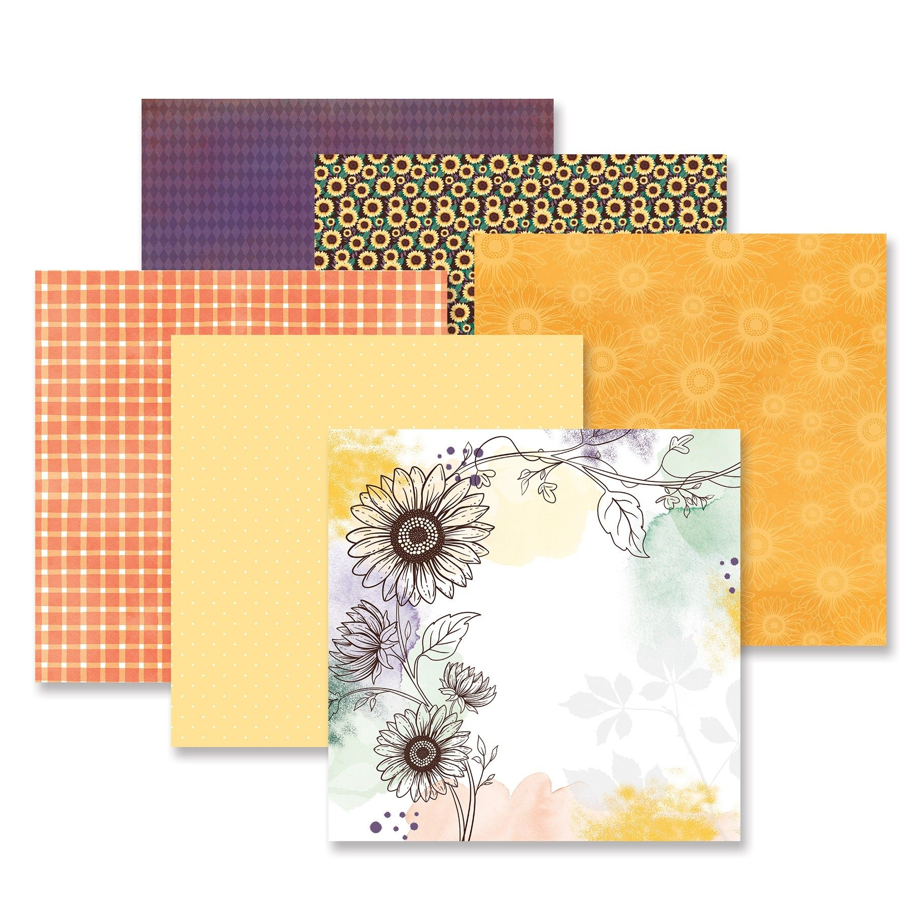 Creative Memories Sunflower Fields Paper PackPink tiful of LOVE