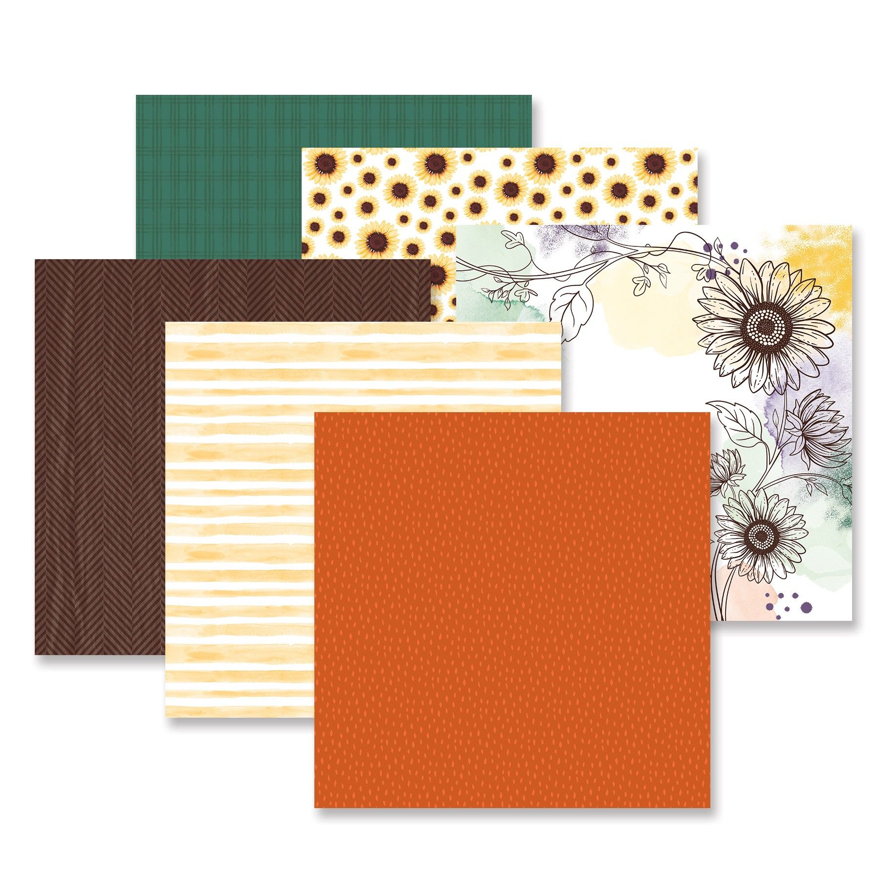 Creative Memories Sunflower Fields Paper PackPink tiful of LOVE