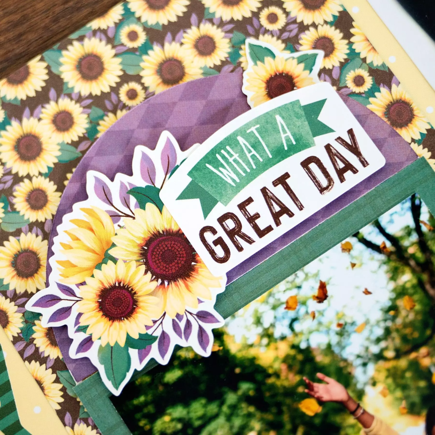 Creative Memories Sunflower Fields Stickers (3pk)Pink tiful of LOVE