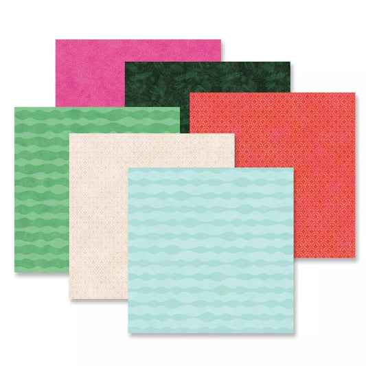 Creative Memories Tropical Garden Tone on Tone Paper Pack (12/pk (Copy)