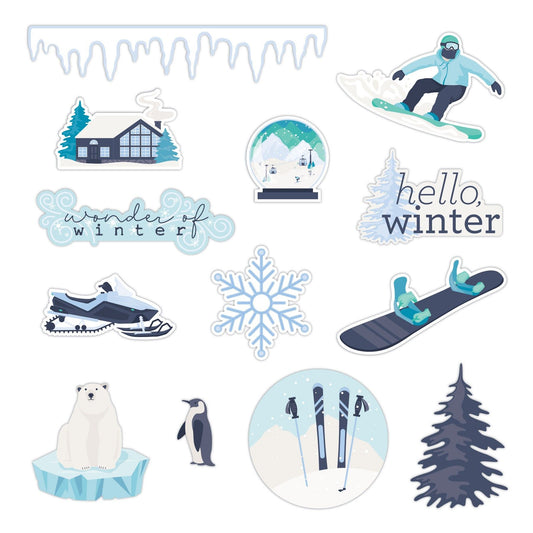 Creative Memories Polar Lights Embellishments