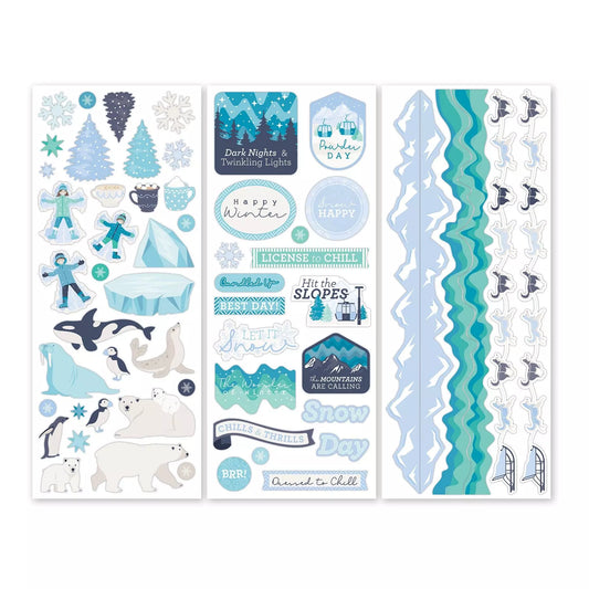 Creative Memories Polar Lights Stickers