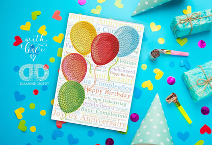 DIAMOND DOTZ® - Balloons on High (Card)