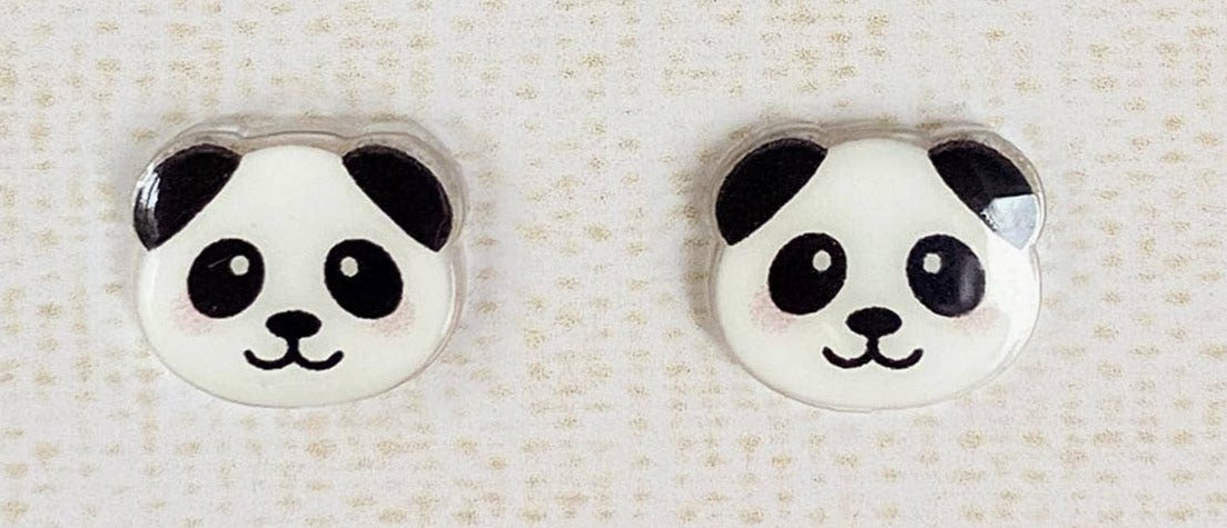 Panda Earrings; so dainty black and white panda facePink tiful of LOVE