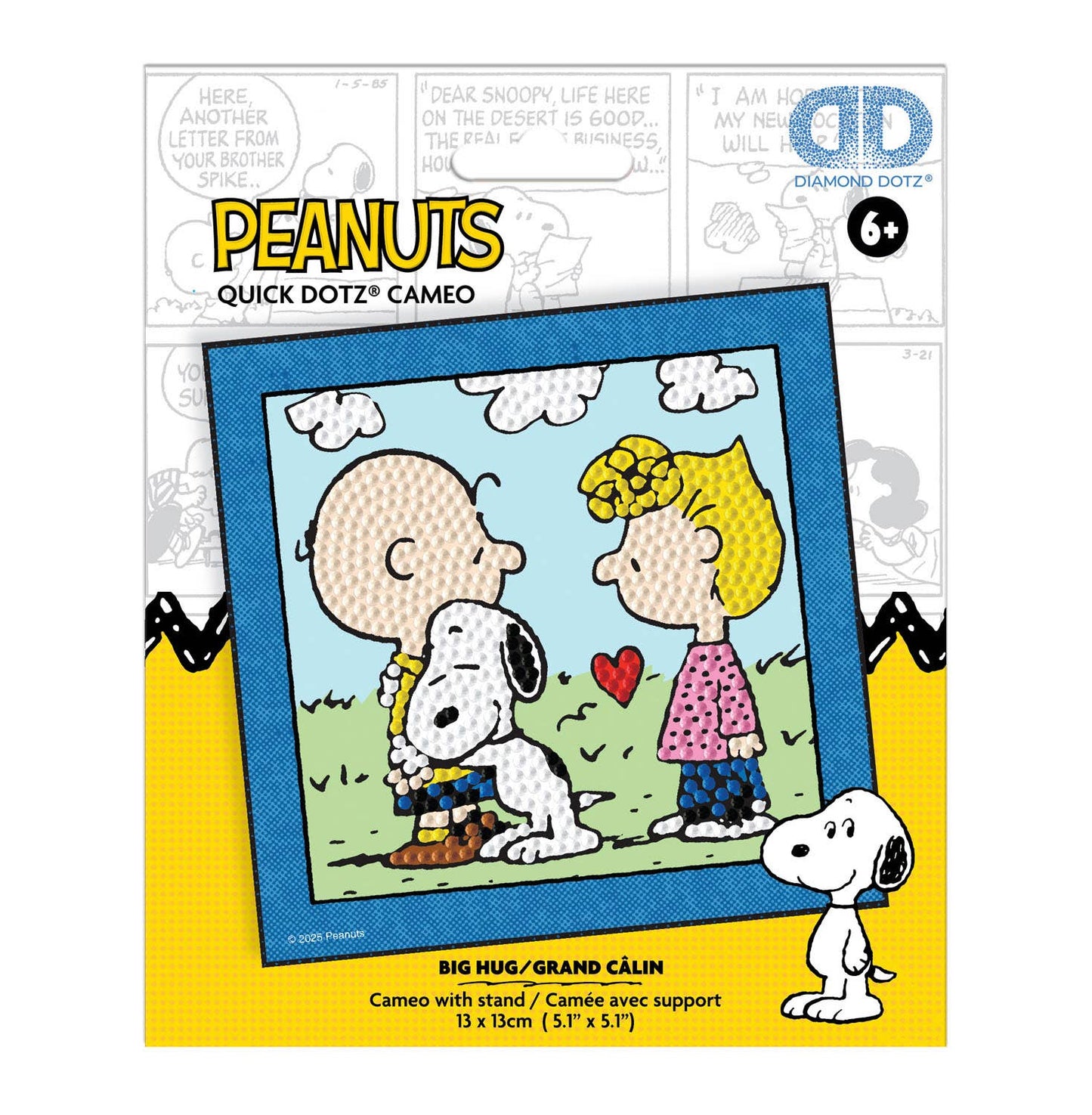 DIAMOND DOTZ® - Peanuts Big Hug Cameo