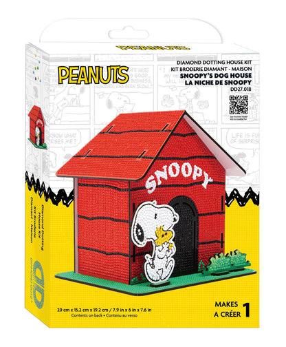 DIAMOND DOTZ® - Snoopy's 3D Dog House