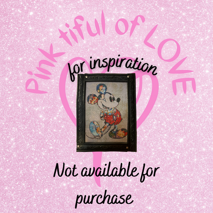 ✨ Mickey Mouse Diamond Art Painting – Handmade Sparkling Wall Décor