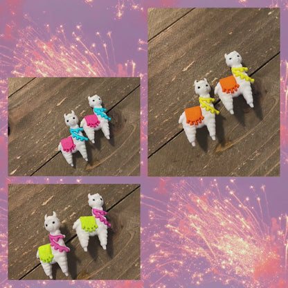 WHO's YOUR Llama Earrings