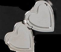 Mood Heart Locket Pendant on a Silver chain NecklacePink tiful of LOVE