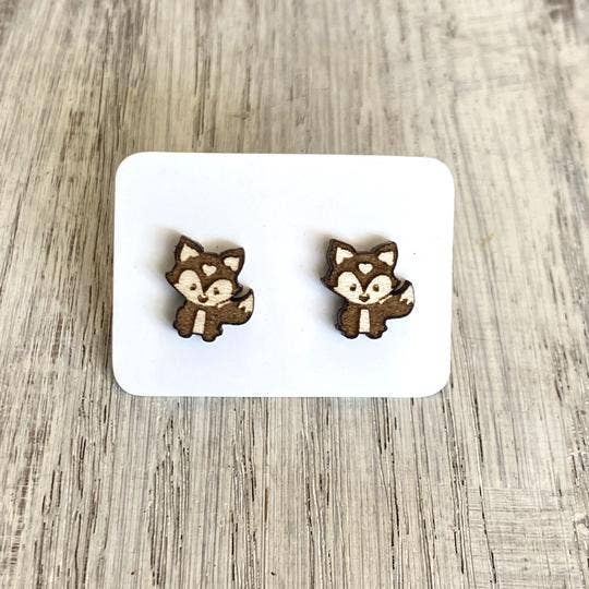 Fox Stud earrings