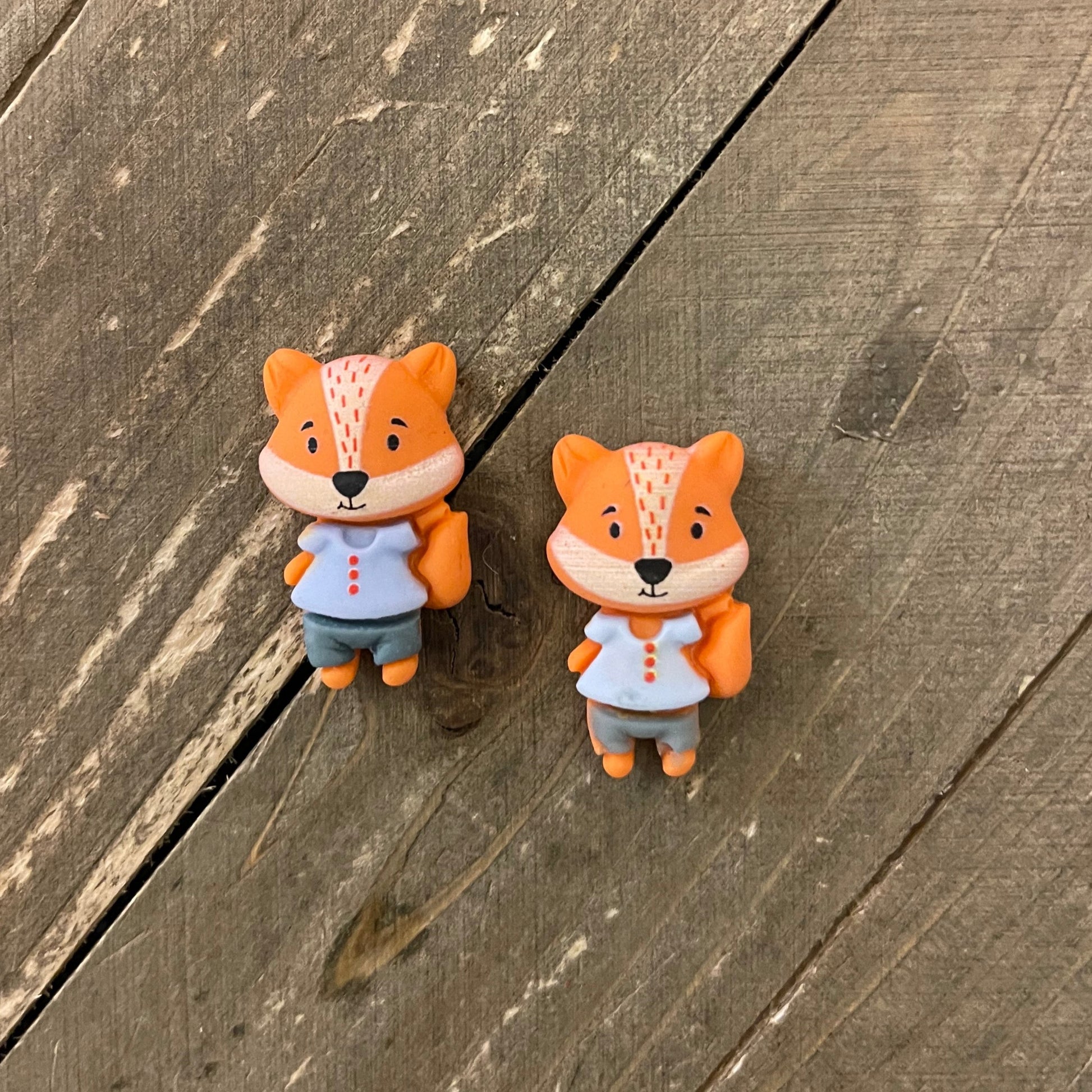 Best Friends Stud Earrings (5 BFF's (animals) to choose from)Pink tiful of LOVE