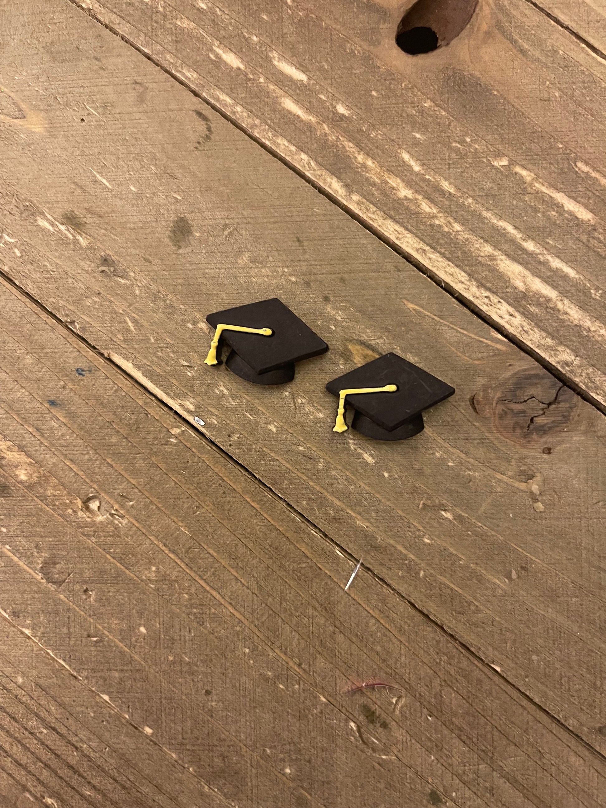 Graduation Cap EarringsPink tiful of LOVE