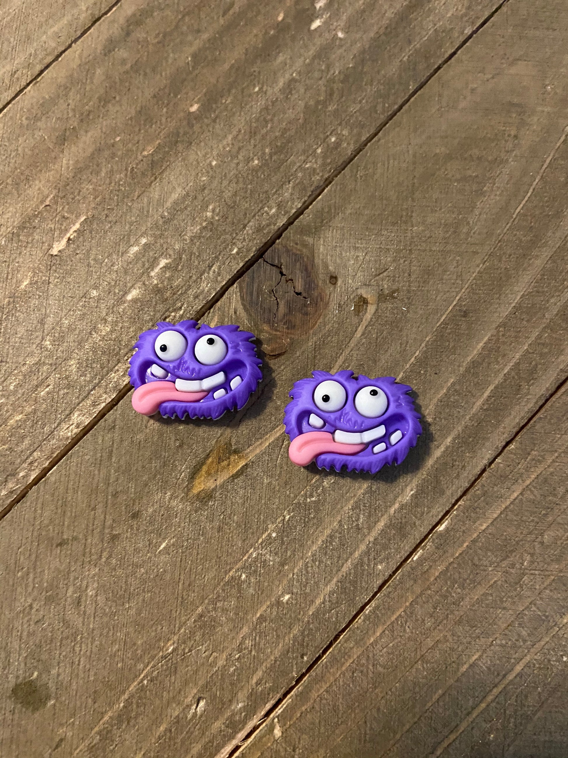 Mad for Monsters Earrings-(5 monsters to choose from)Pink tiful of LOVE