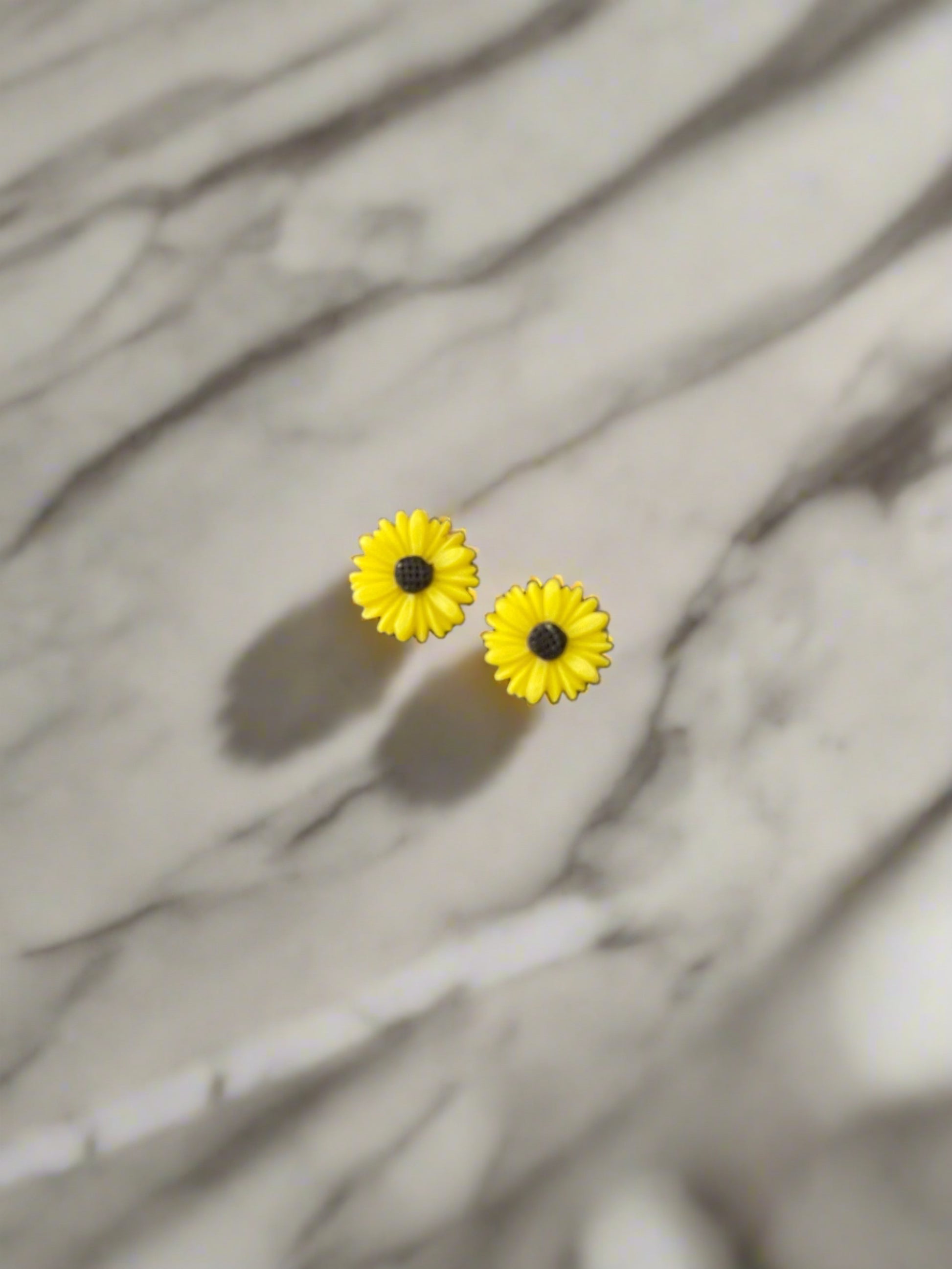Tiny SUNFLOWER Stud EarringsPink tiful of LOVE