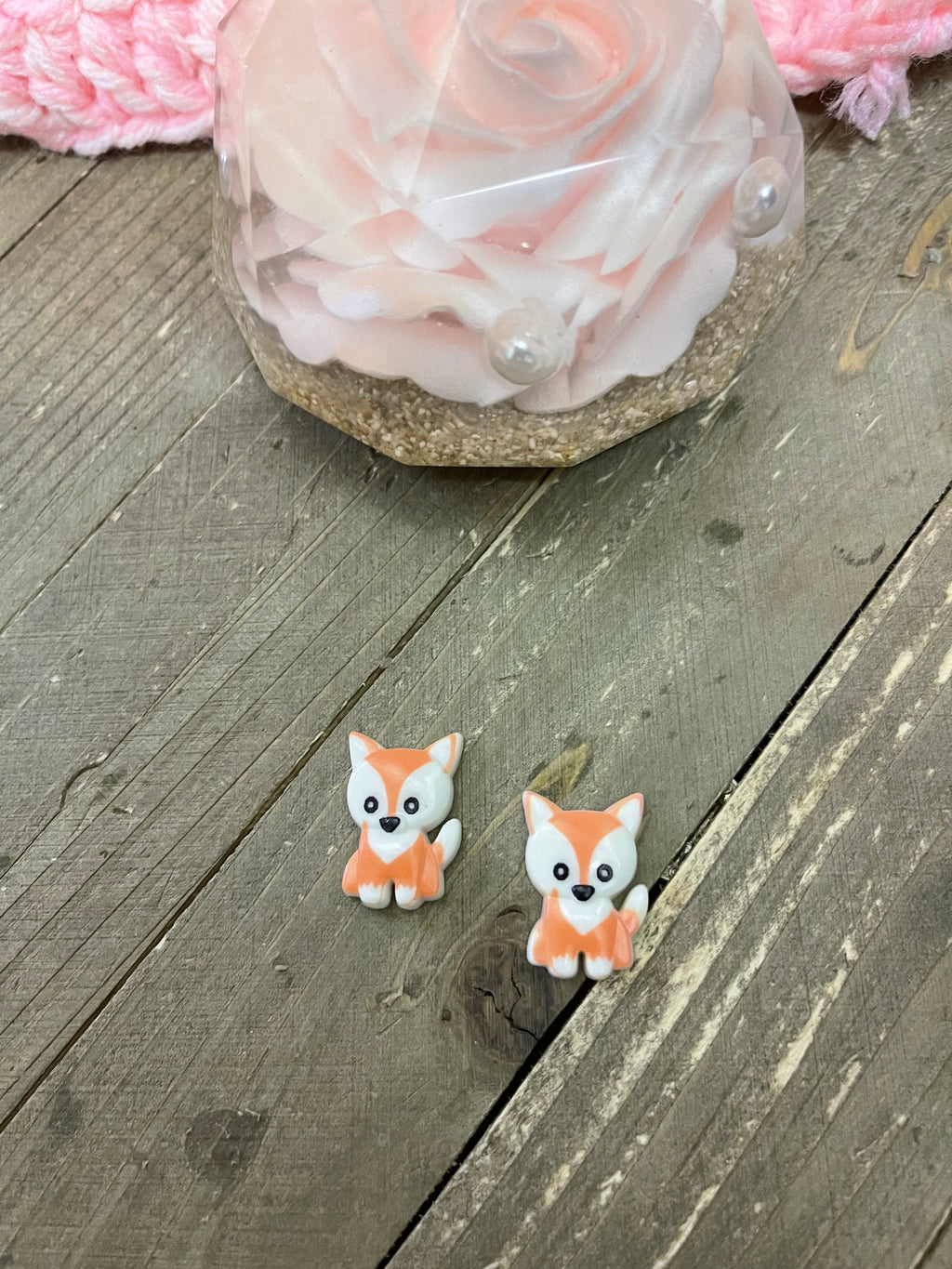 Fox Stud Earrings