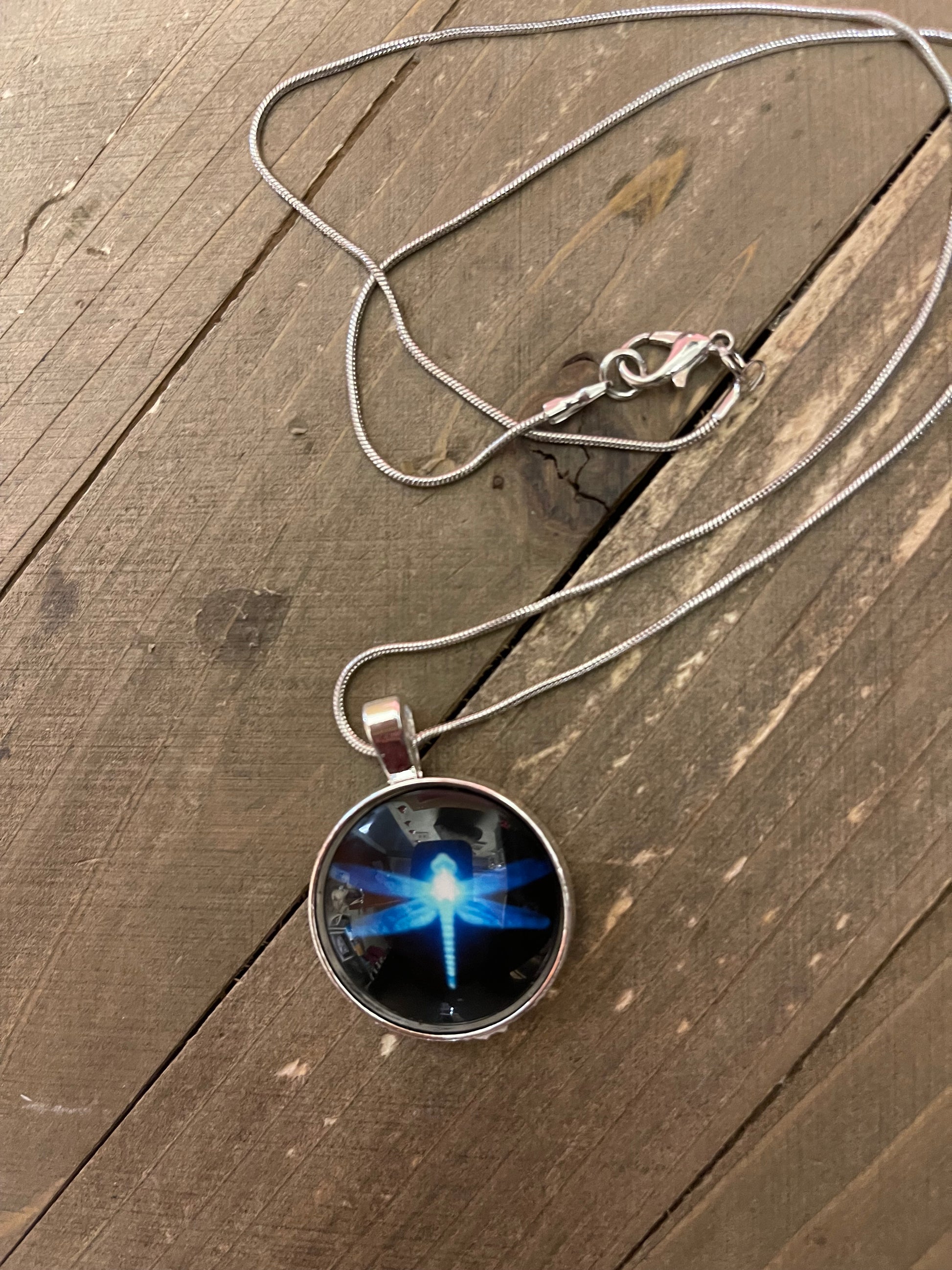 Firefly-Blue Pendants on a Silver ChainPink tiful of LOVE