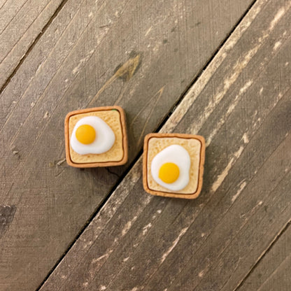 Breakfast Food Collection Stud Earrings (5  to choose from)Pink tiful of LOVE