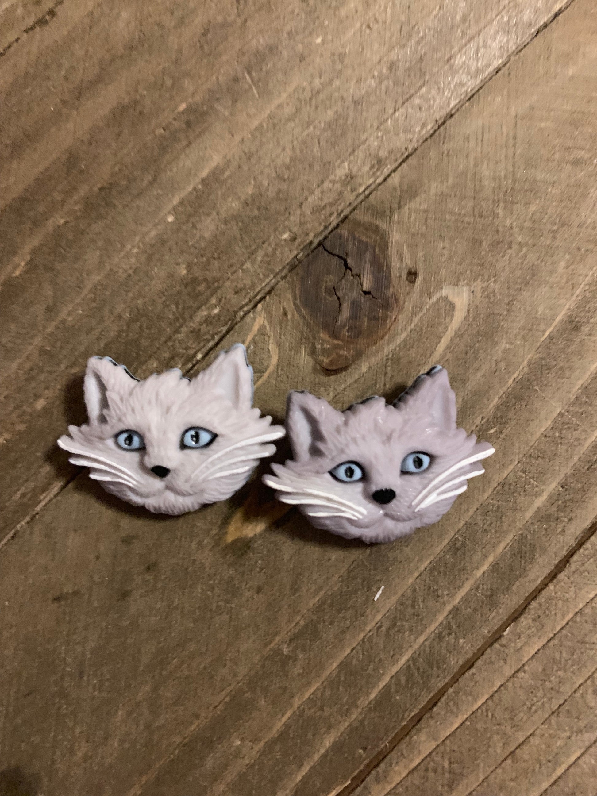 Cuddly CAT Post Earrings (6 to Choose from)Pink tiful of LOVE