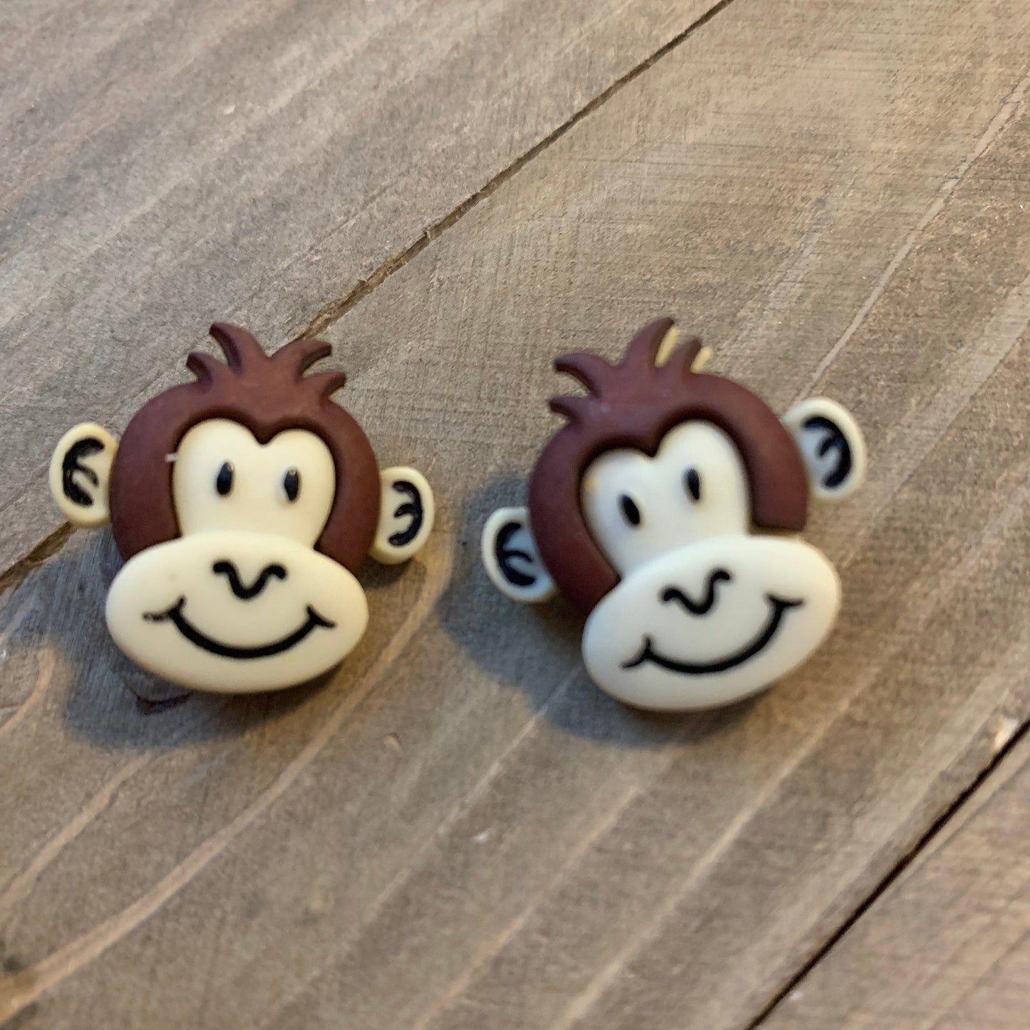 So Silly Monkey Post Earrings