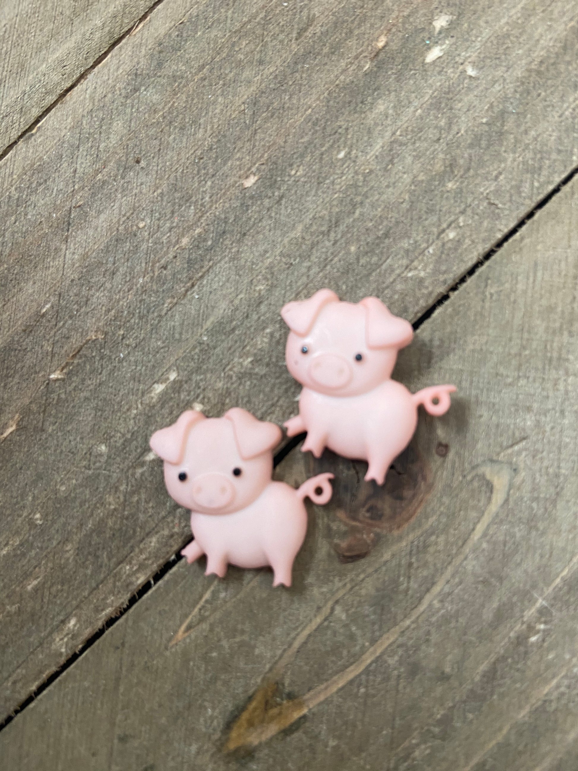 In the Barnyard Animal  Post Earrings (6 animals)Pink tiful of LOVE