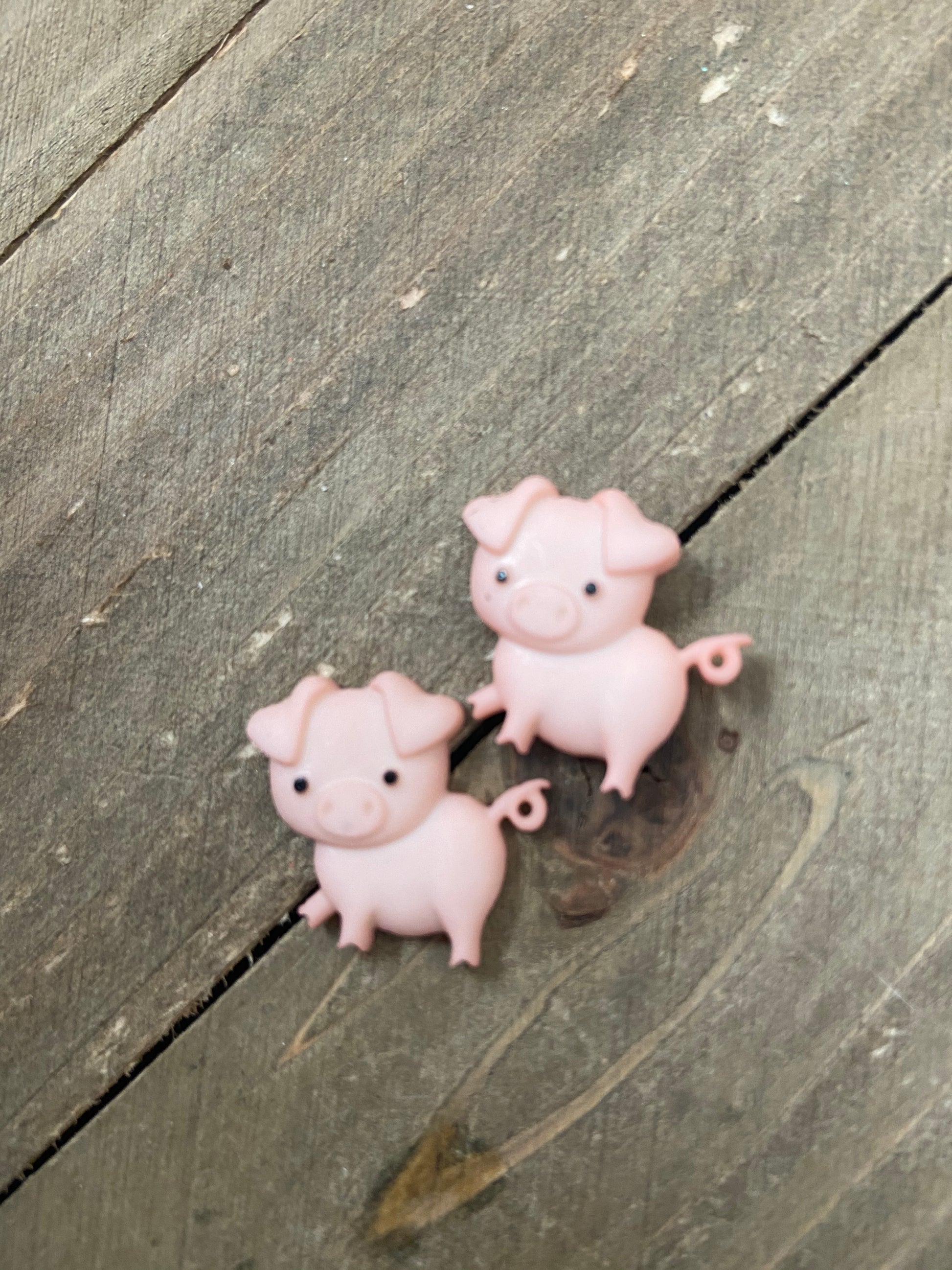 In the Barnyard Animal  Post Earrings (6 animals)Pink tiful of LOVE