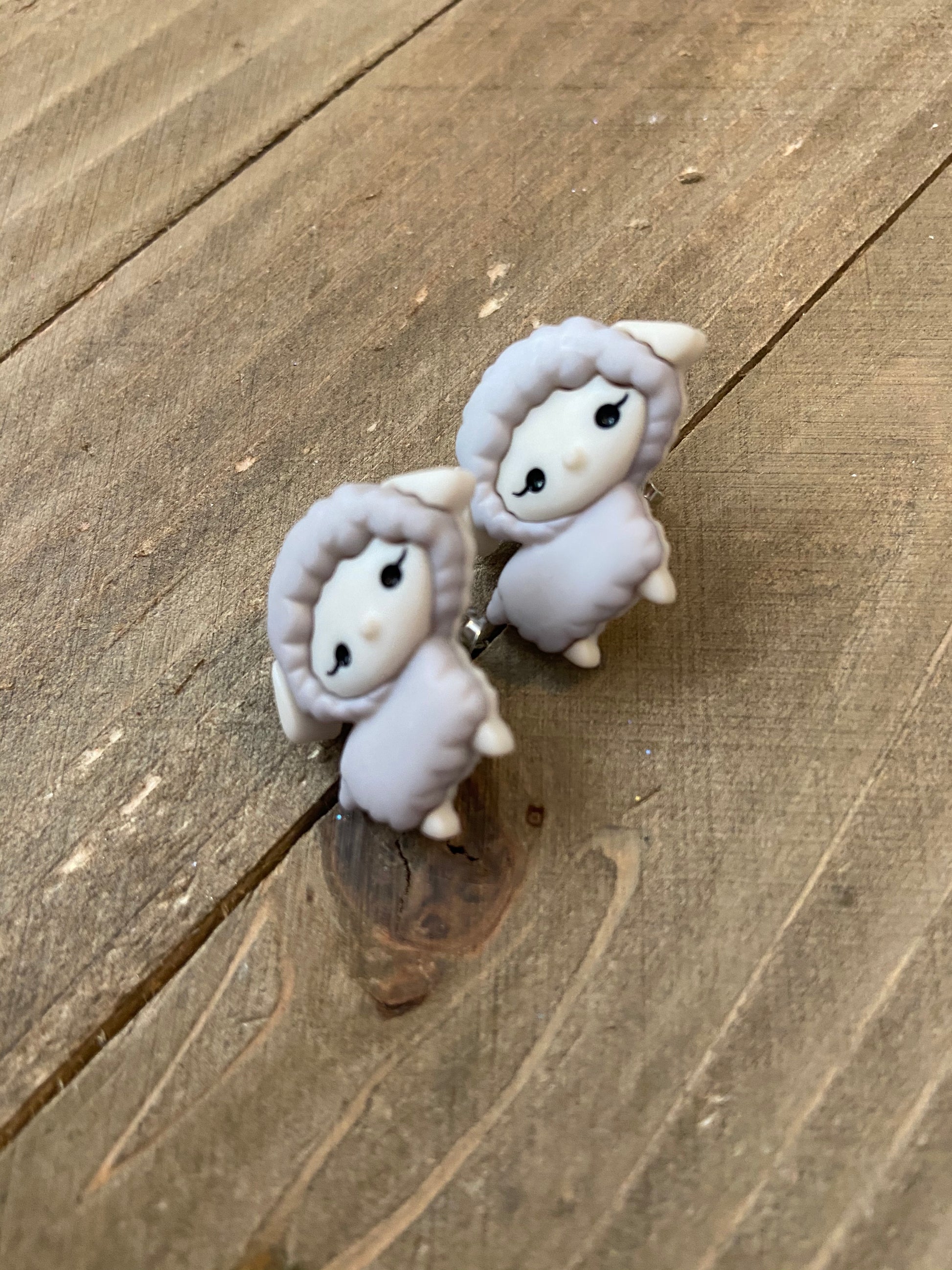 My Little Lamb Post Earrings (5 colors to choose from)Pink tiful of LOVE