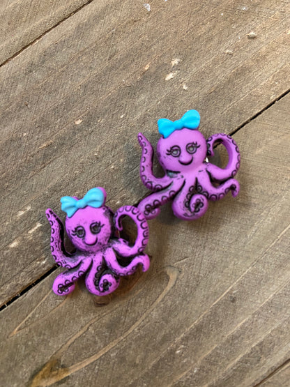 Ocean's Alive Post Earrings (5 sea creatures to choose from)Pink tiful of LOVE