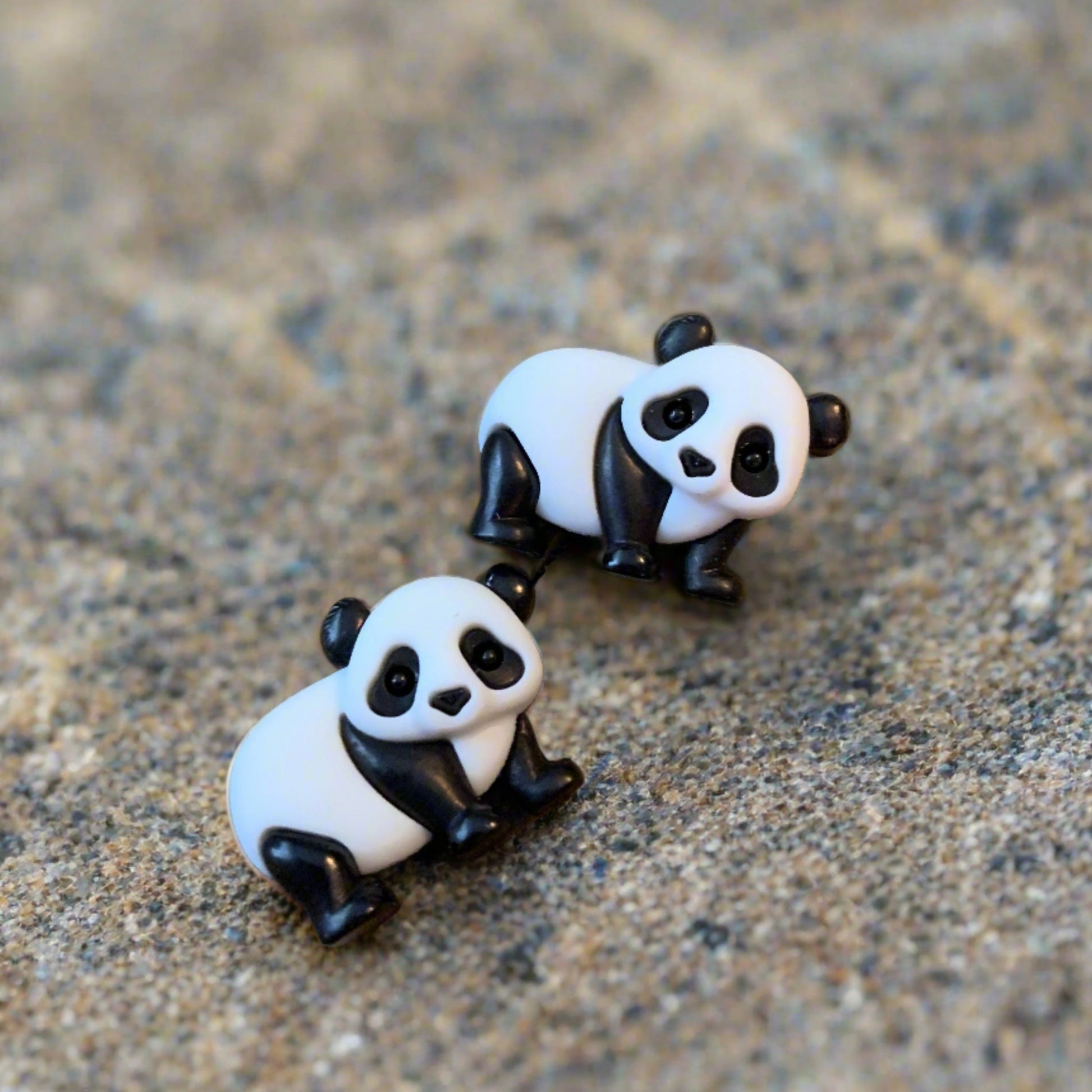 PANDA BEAR Post EarringsPink tiful of LOVE