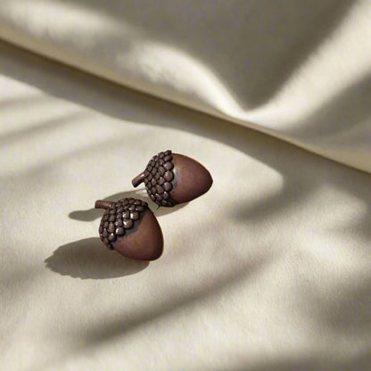 PUMPKIN or ACORN  Earrings-Perfect for Fall Ear Bling (CECup)Pink tiful of LOVE