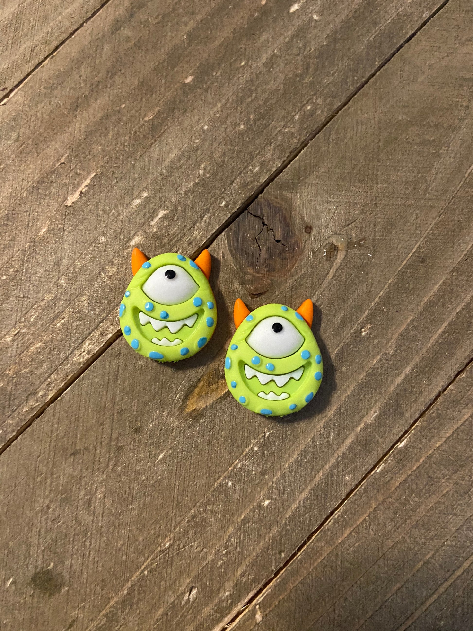 Mad for Monsters Earrings-(5 monsters to choose from)Pink tiful of LOVE