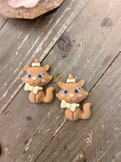 Fancy Cats Stud earrings(3 Colors to choose)