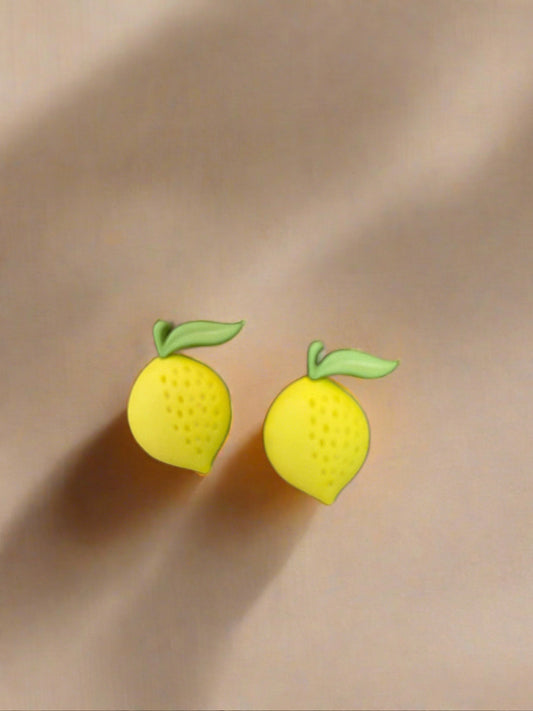 Lemon Stud Earrings; enhance your ears; perfect giftPink tiful of LOVE