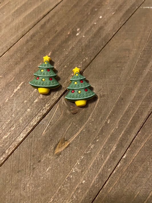 Merry Christmas Tree EarringsPink tiful of LOVE