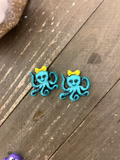 Creatures of the Sea Collection Stud Earrings (ER-292-CEC)