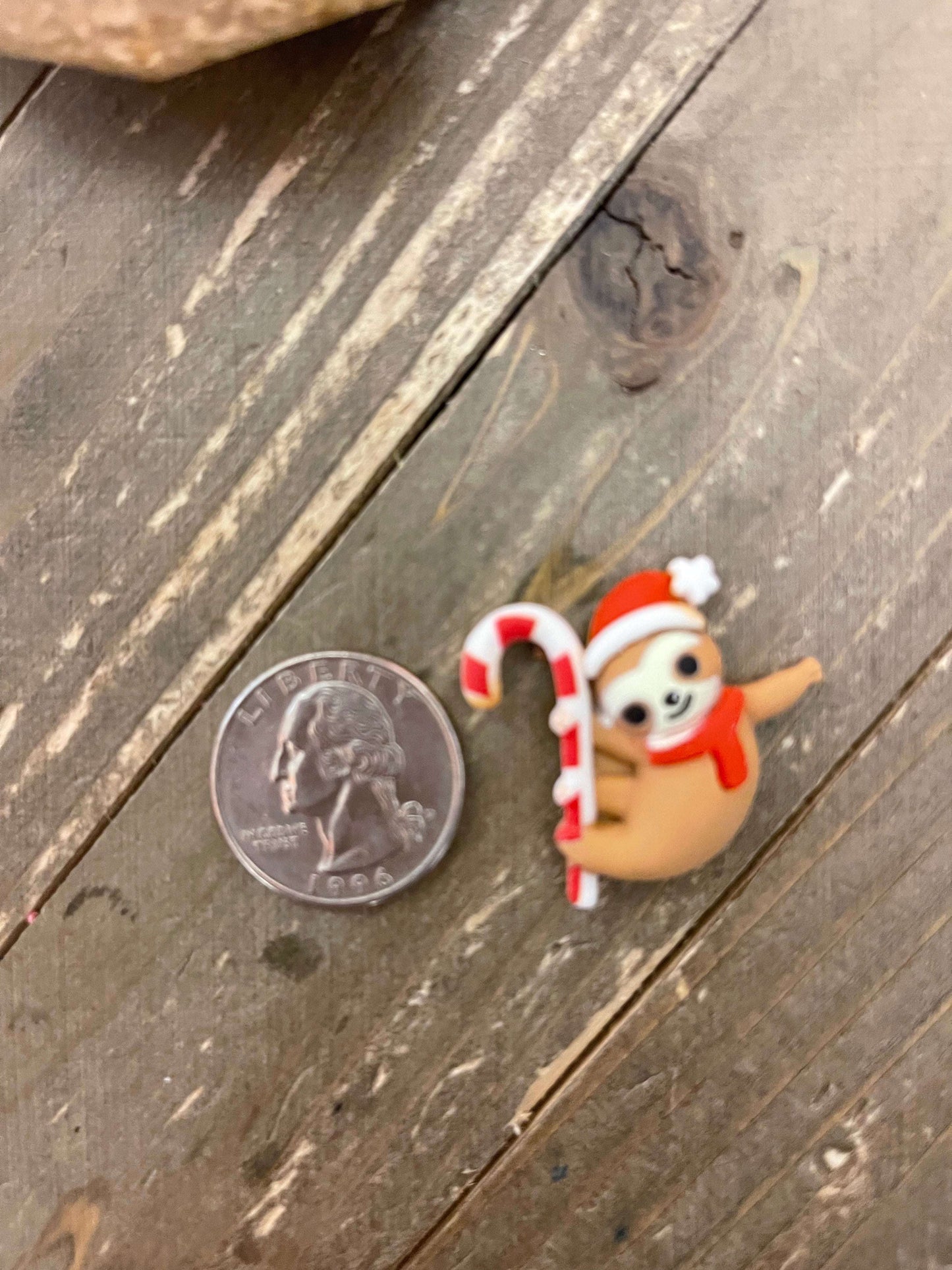 A Wonderful life-Sloth2 Christmas Stud EarringsPink tiful of LOVE