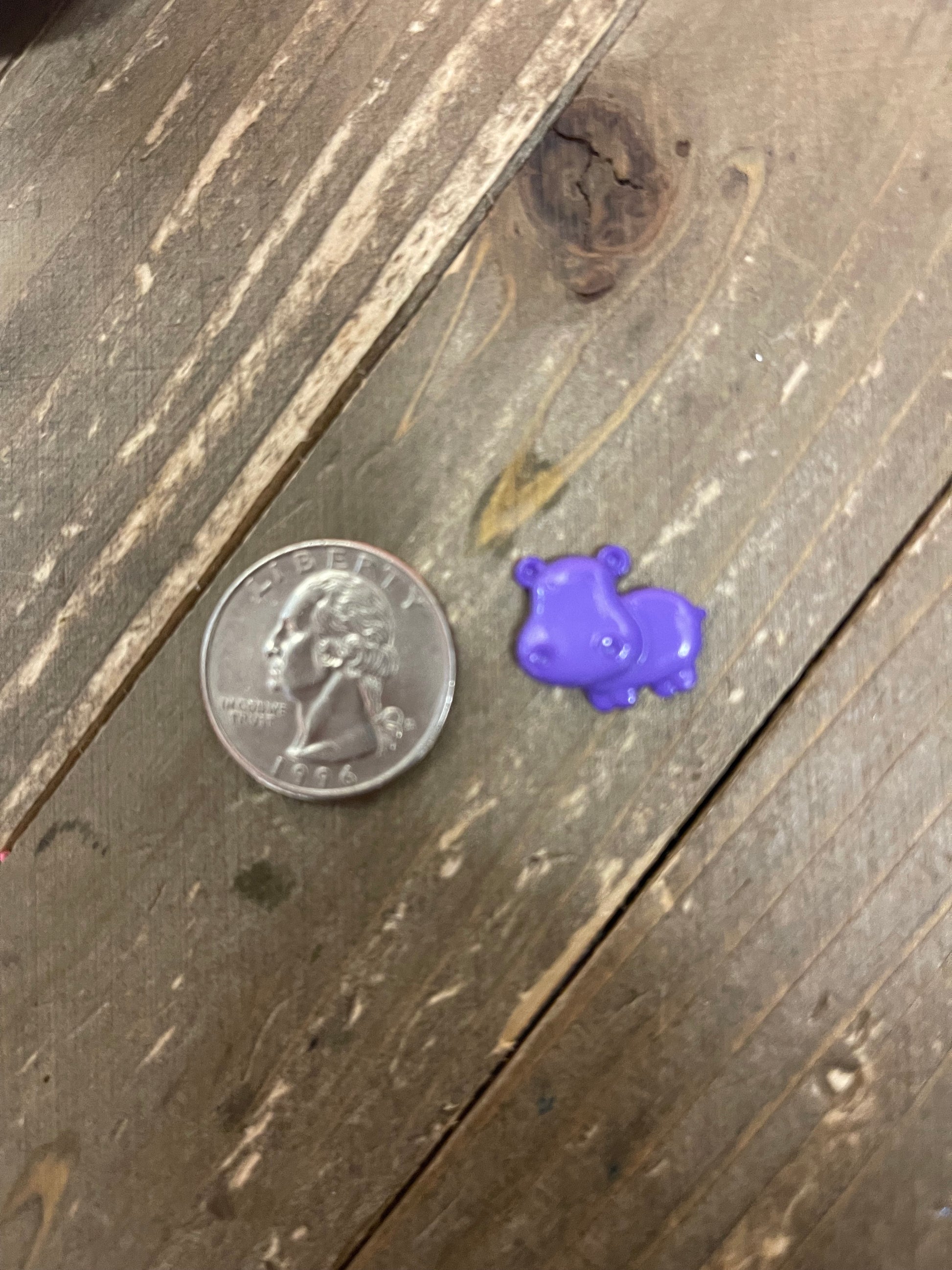 Purple Hippo Stud EarringsPink tiful of LOVE