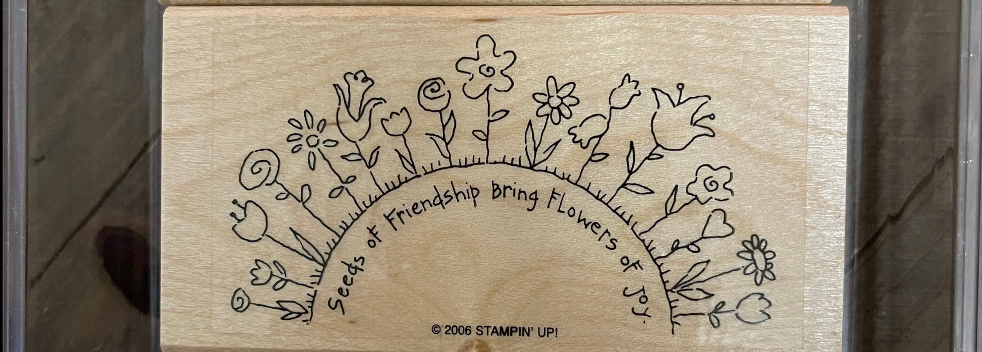 STAMPIN UP!! Set of 3  The World Over Rubber StampsPink tiful of LOVE