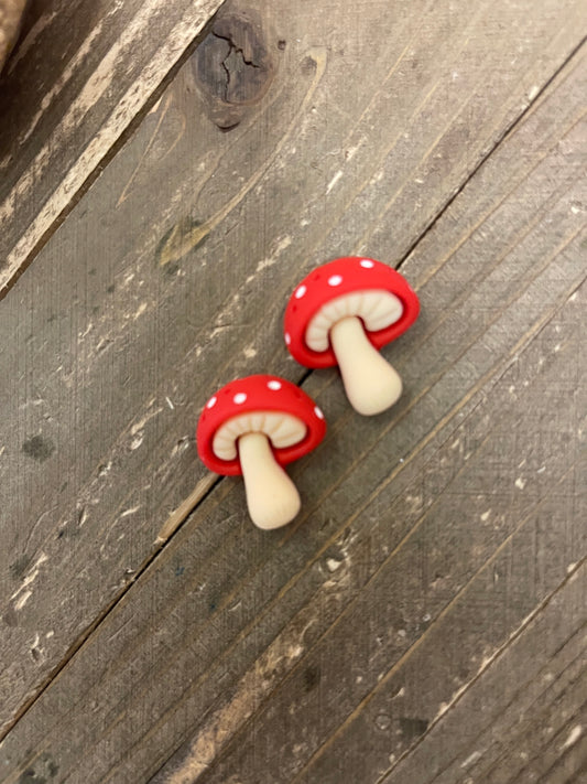 Mushroom Madness Stud EarringsPink tiful of LOVE