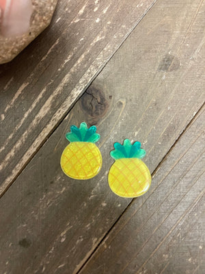 Pineapple Stud Earrings