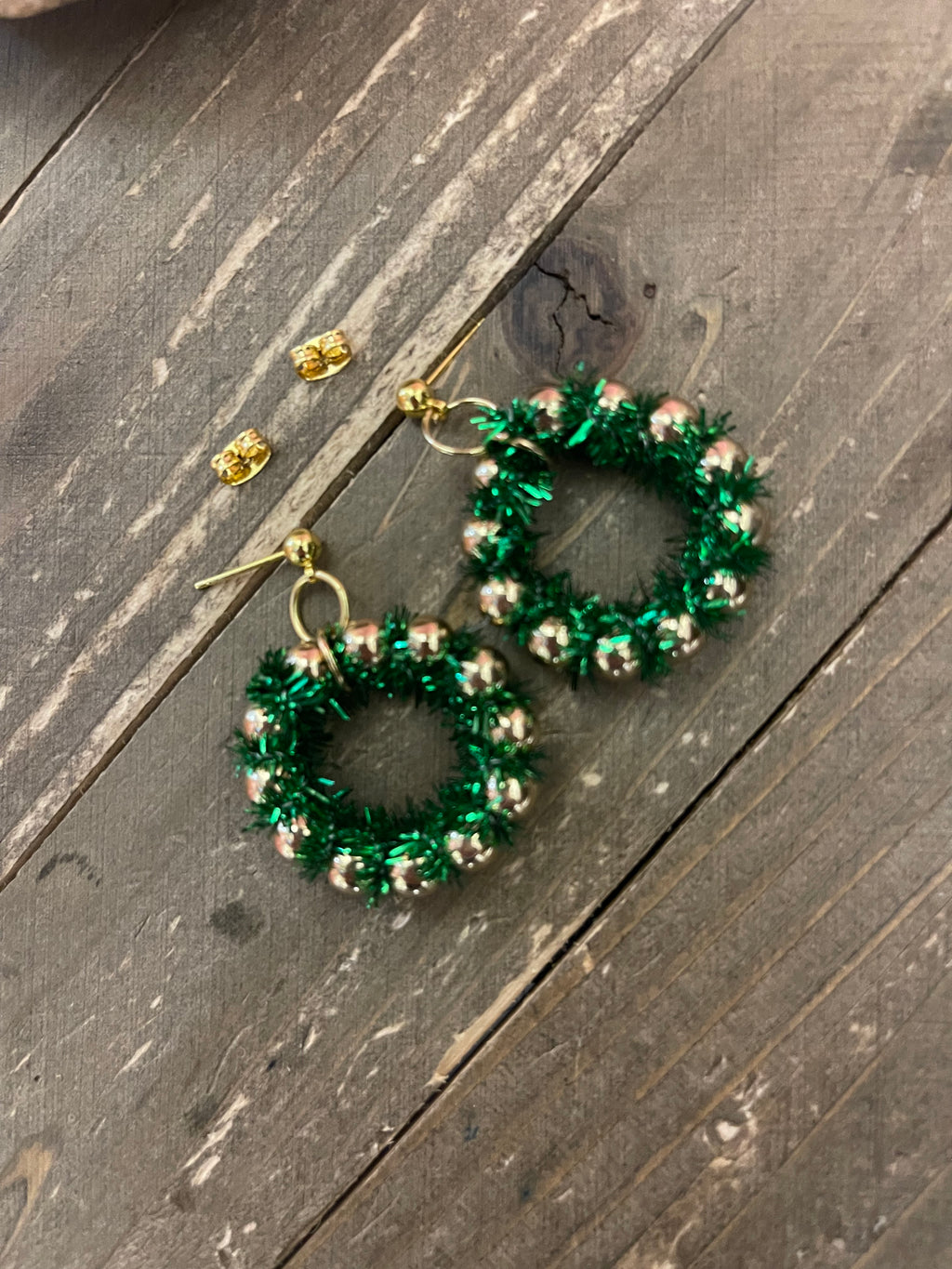 Christmas Wreath  Stud Earrings (CECupdated)
