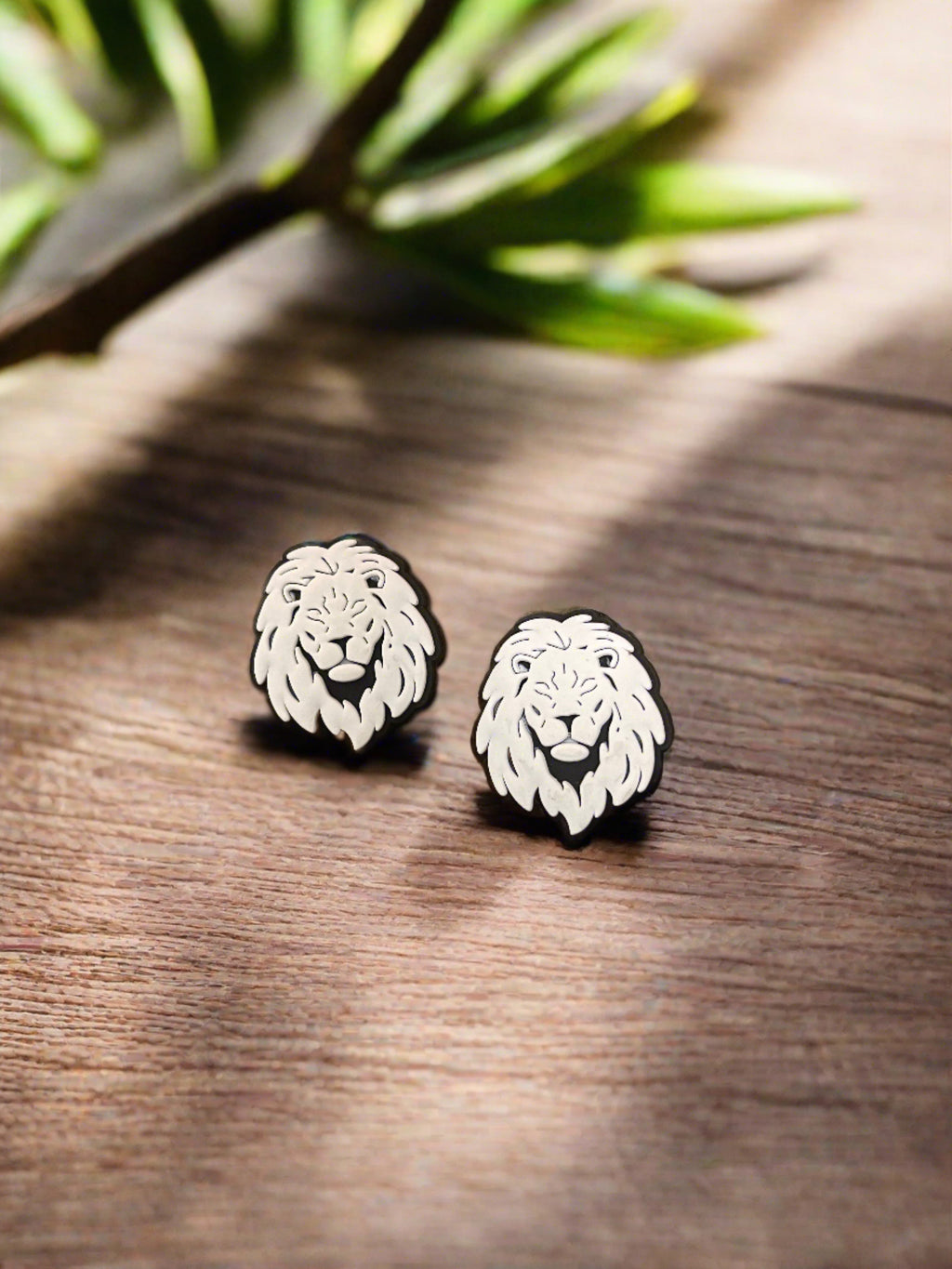 King of the Jungle Stud Earrings