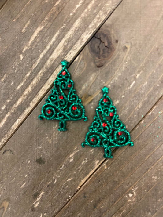 Christmas Elegance Tree Stud Earrings (CEC)Pink tiful of LOVE
