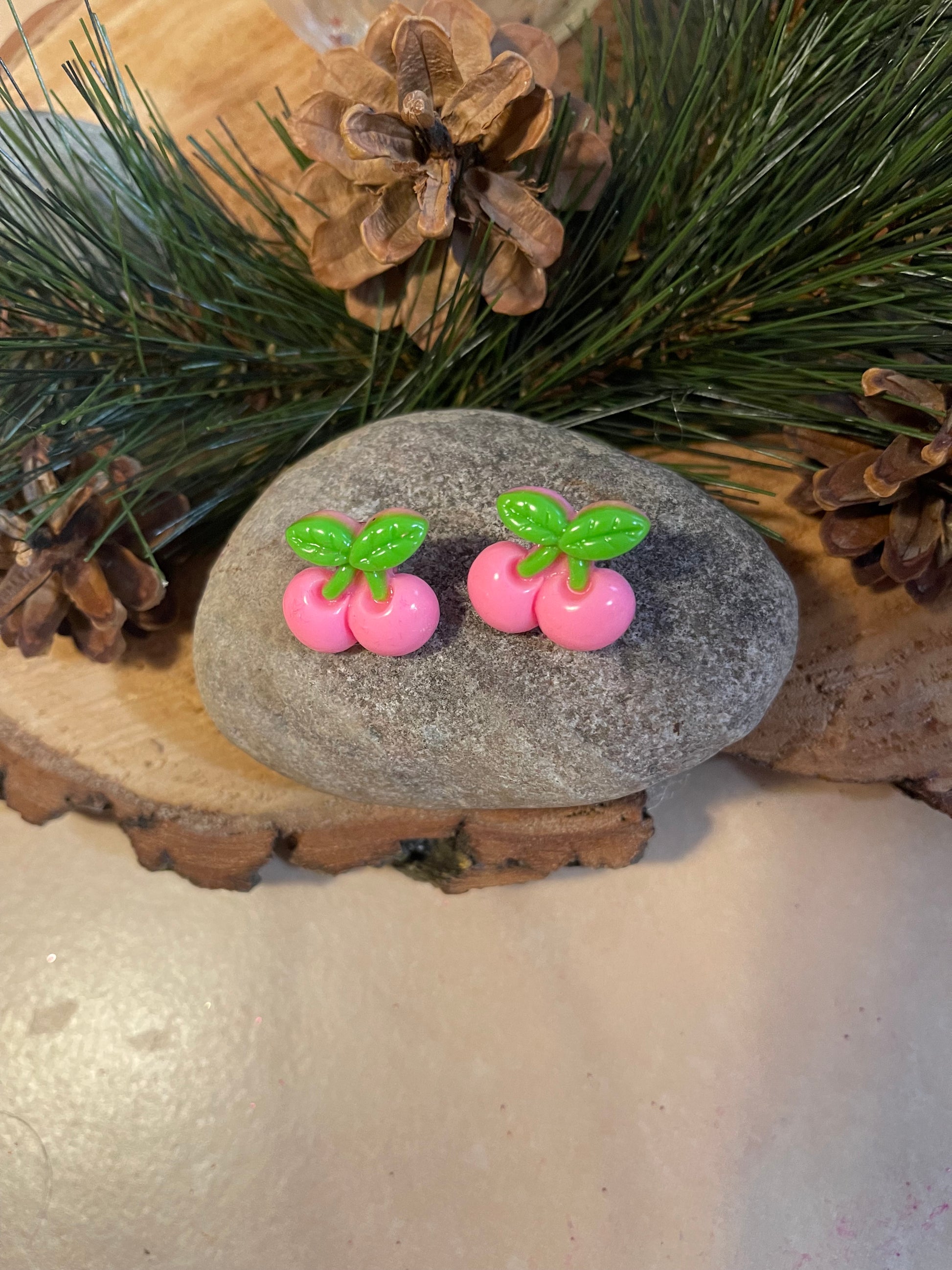 Pink Cherry EarringsPink tiful of LOVE