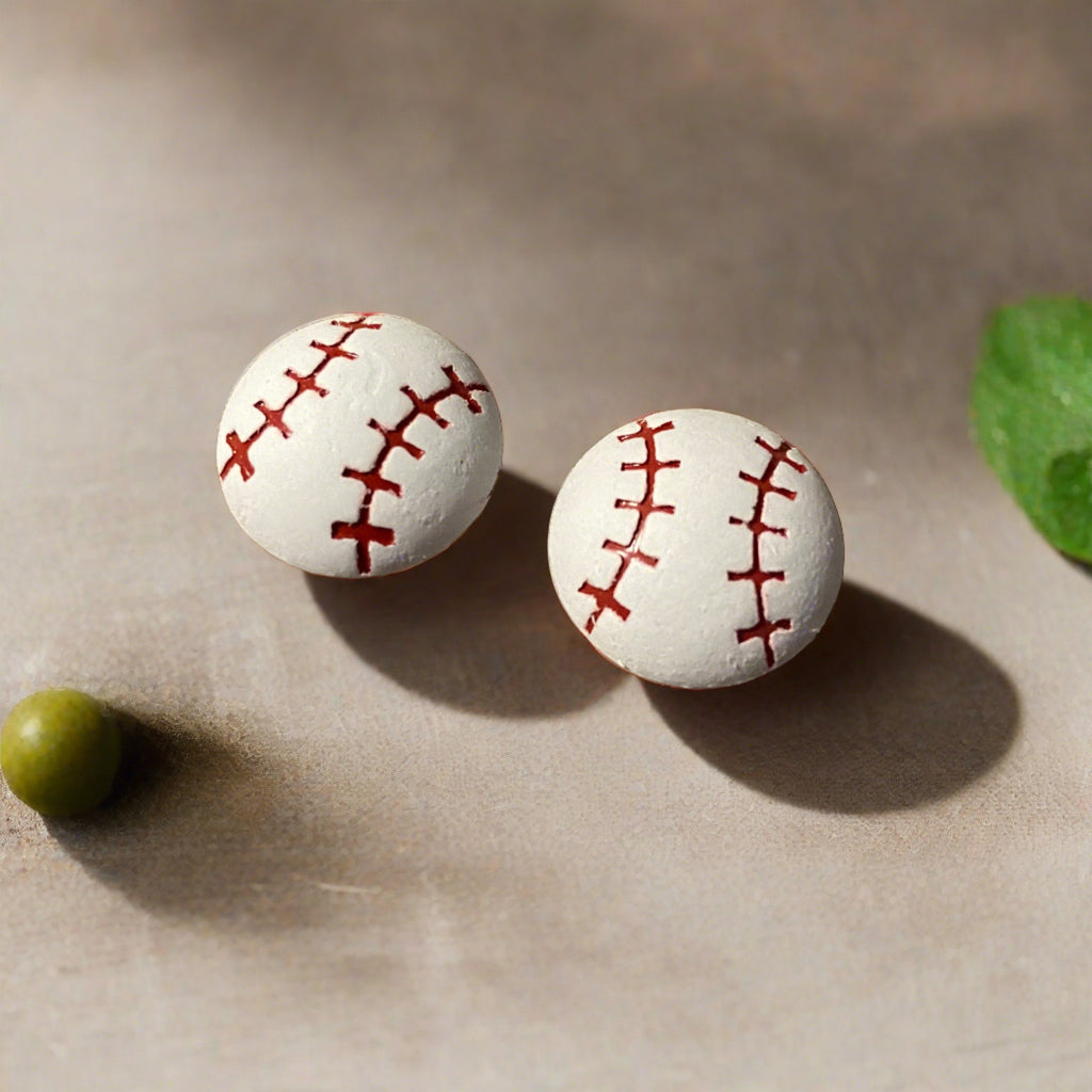 Baseball Post Earring