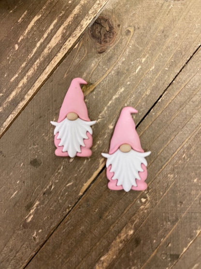 Love Gnome Matter What-Valentine in Pink Stud Earrings (ER319-25VALPnkgnome)Pink tiful of LOVE