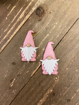 Love Gnome Matter What-Valentine in Pink Stud Earrings (ER319-25VALPnkgnome)