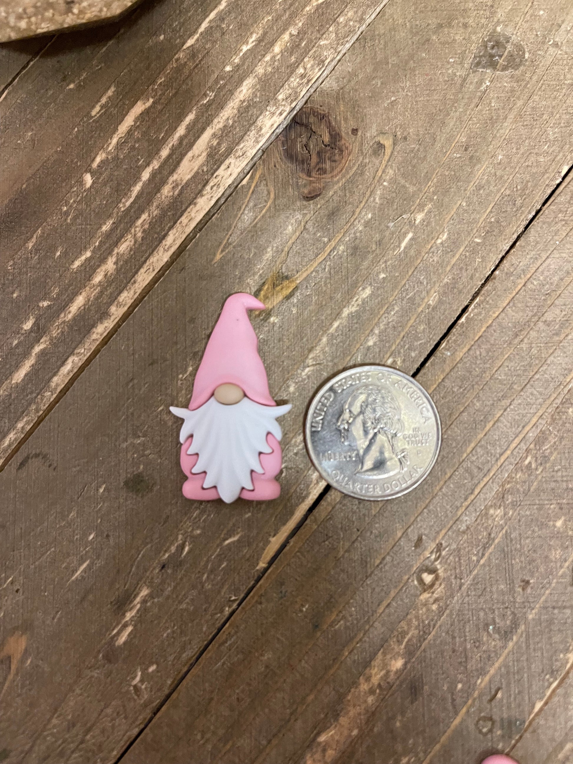 Love Gnome Matter What-Valentine in Pink Stud Earrings (ER319-25VALPnkgnome)Pink tiful of LOVE